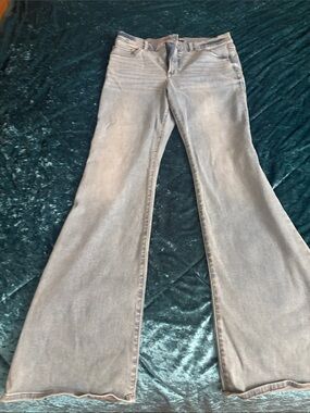 Express Light Blue Flare Jeans